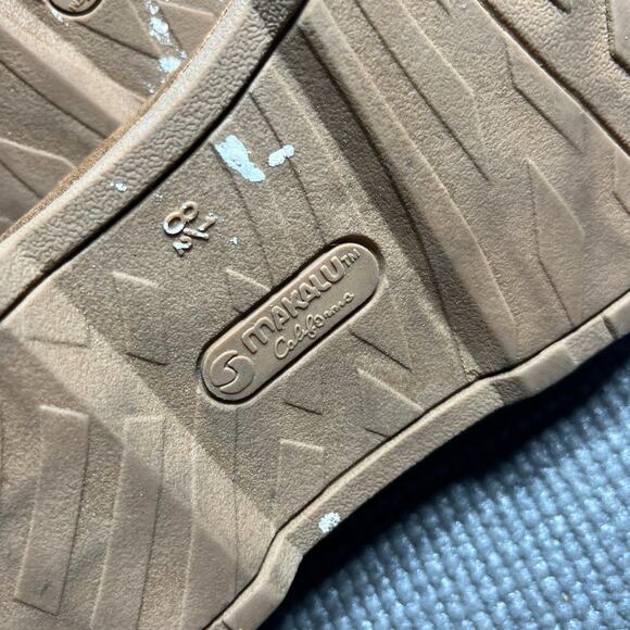 Makalu Ani Winter Boots Womens Size 8.5M Brown Suede Leather Faux Fur Lined - Picture 11 of 12